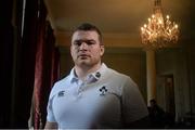 27 January 2015; Jack McGrath, Ireland, after a press conference. Ireland Rugby Press Conference, Carton House, Maynooth, Co. Kildare. Picture credit: David Maher / SPORTSFILE