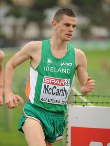 12 December 2010; Ireland's David McCarthy in action during the Men's U23 race where Ireland won the team gold. 17th SPAR European Cross Country Championships, Albufeira, Portugal. Picture credit: Brendan Moran / SPORTSFILE - read more