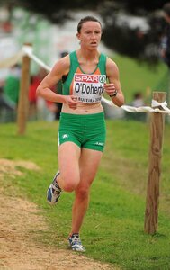 12 December 2010; Ireland's Siobhan O'Doherty in action during the Senior Women's race. 17th SPAR European Cross Country Championships, Albufeira, Portugal. Picture credit: Brendan Moran / SPORTSFILE - read more