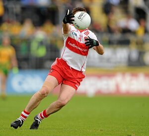 17 July 2011; Conleith Gilligan, Derry. Ulster GAA Football Senior Championship Final, Derry v Donegal, St Tiernach's Park, Clones, Co. Monaghan. Picture credit: Brendan Moran / SPORTSFILE - read more