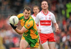 17 July 2011; Michael Murphy, Donegal. Ulster GAA Football Senior Championship Final, Derry v Donegal, St Tiernach's Park, Clones, Co. Monaghan. Picture credit: Brendan Moran / SPORTSFILE - read more