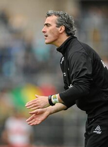 17 July 2011; Jim McGuinness, Donegal manager. Ulster GAA Football Senior Championship Final, Derry v Donegal, St Tiernach's Park, Clones, Co. Monaghan. Picture credit: Brendan Moran / SPORTSFILE - read more