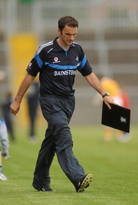 20 August 2011; Dublin manager John McEvoy. Bord Gais Energy GAA Hurling Under 21 All-Ireland Championship Semi-Final, Antrim v Dublin, Pairc Esler, Newry, Co. Down. Picture credit: Oliver McVeigh / SPORTSFILE - read more