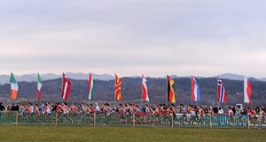 11 December 2011; Athletes compete during the U23 Men's event at the 18th SPAR European Cross Country Championships 2011. Velenje, Slovenia. Picture credit: Stephen McCarthy / SPORTSFILE - read more