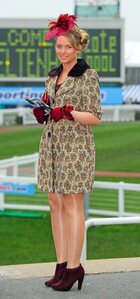 14 March 2012; Orla Geary, from Fermoy, Co. Cork, in attendance at the Cheltenham Festival. Cheltenham Racing Festival, Prestbury Park, Cheltenham, England. Picture credit: Matt Browne / SPORTSFILE - read more