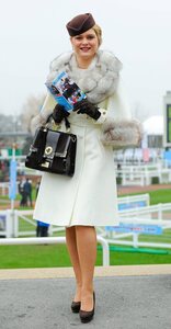 14 March 2012; Margaret Connolly, from Mullingar, Co. Westmeath, in attendance at the Cheltenham Festival. Cheltenham Racing Festival, Prestbury Park, Cheltenham, England. Picture credit: Matt Browne / SPORTSFILE - read more