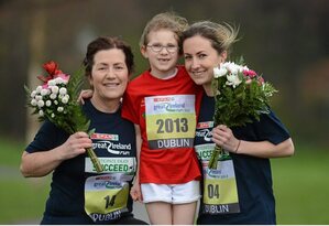 8 March 2013; Mother&rsquo;s Day is the perfect training time for three generations of the Shine family, from Blackrock, Co. Dublin, who are all taking part in the SPAR Great Ireland Run on April 14th in the Phoenix Park. Mia, 7, will be running in the one mile Mini Run for five to eight year olds before her mum Fiona, 27, right, and Fiona&rsquo;s mum Mairin, 57, left, tackle 10k together along with Irish golden girl, European Cross Country champion Fionnuala Britton and 12,000 other runners, joggers and walkers. It will all be part of a Ireland&rsquo;s biggest and best family running day out. Information and entries are at www.greatirelandrun.org. Avoca Park, Blackrock, Co. Dublin. Picture credit: Matt Browne / SPORTSFILE - read more