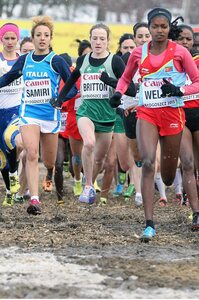 24 March 2013; Ireland's Fionnuala Britton in action during the IAAF World Cross Country Championships 2013. Bydgoszcz, Poland. Picture credit: Lukasz Grochala / SPORTSFILE - read more