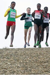 24 March 2013; Ireland's Fionnuala Britton in action during the IAAF World Cross Country Championships 2013. Bydgoszcz, Poland. Picture credit: Lukasz Grochala / SPORTSFILE - read more