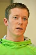 8 May 2013; Mayo&#39;s <b>Donal Vaughan</b> speaking to the media during a press ... - 747672