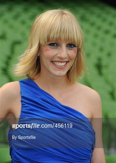 31 August 2010; Rugby presenter Maire <b>Treasa Ni</b> Dhubhghaill at the Launch of <b>...</b> - 456119