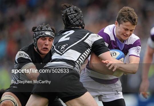 Cistercian College Roscrea v Clongowes Wood College SJ - Powerade Leinster Schools Senior Cup Final Cistercian College Roscrea v Clongowes Wood College SJ - Powerade Leinster Schools Senior Cup Final