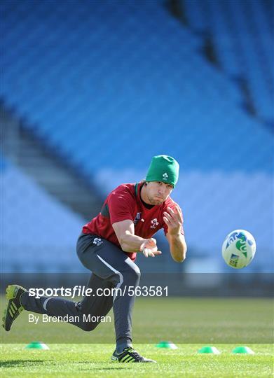Ireland Rugby Squad Training - 2011 Rugby World Cup Ireland Rugby Squad Training - 2011 Rugby World Cup