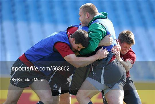 Ireland Rugby Squad Training - 2011 Rugby World Cup Ireland Rugby Squad Training - 2011 Rugby World Cup