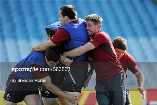 Ireland Rugby Squad Training - 2011 Rugby World Cup - Wednesday 28th September Ireland Rugby Squad Training - 2011 Rugby World Cup - Wednesday 28th September