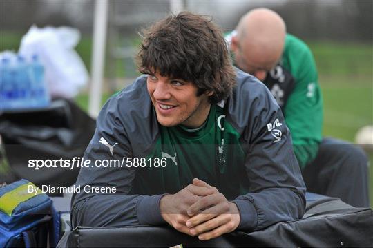 Ireland Rugby Squad Training Ireland Rugby Squad Training
