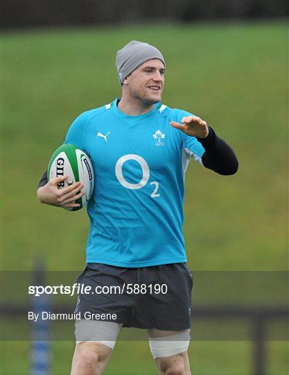 Ireland Rugby Squad Training - Tuesday 24th January 2012 Ireland Rugby Squad Training - Tuesday 24th January 2012