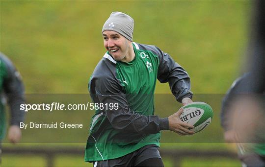 Ireland Rugby Squad Training - Tuesday 24th January 2012 Ireland Rugby Squad Training - Tuesday 24th January 2012
