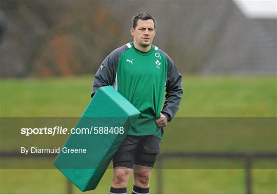 Ireland Rugby Squad Training - Tuesday 24th January 2012 Ireland Rugby Squad Training - Tuesday 24th January 2012