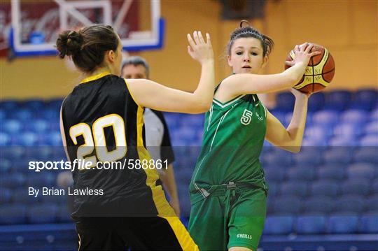St. Angela's College, Cork v Colaiste Iosagain, Dublin - All-Ireland Schools Cup U19A Girls Final St. Angela's College, Cork v Colaiste Iosagain, Dublin - All-Ireland Schools Cup U19A Girls Final