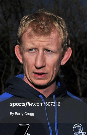 Leinster Rugby Squad Press Conference - Monday 26th March 2012 Leinster Rugby Squad Press Conference - Monday 26th March 2012