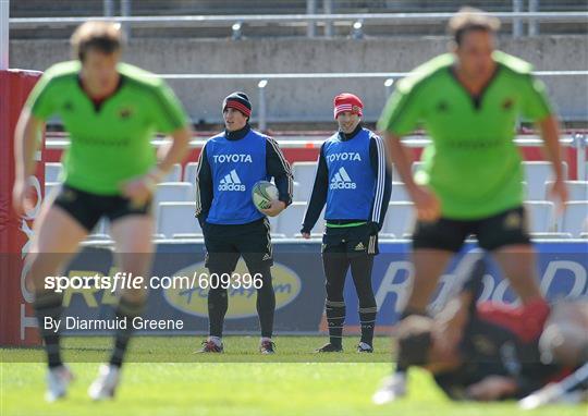 Munster Rugby Squad Training Munster Rugby Squad Training