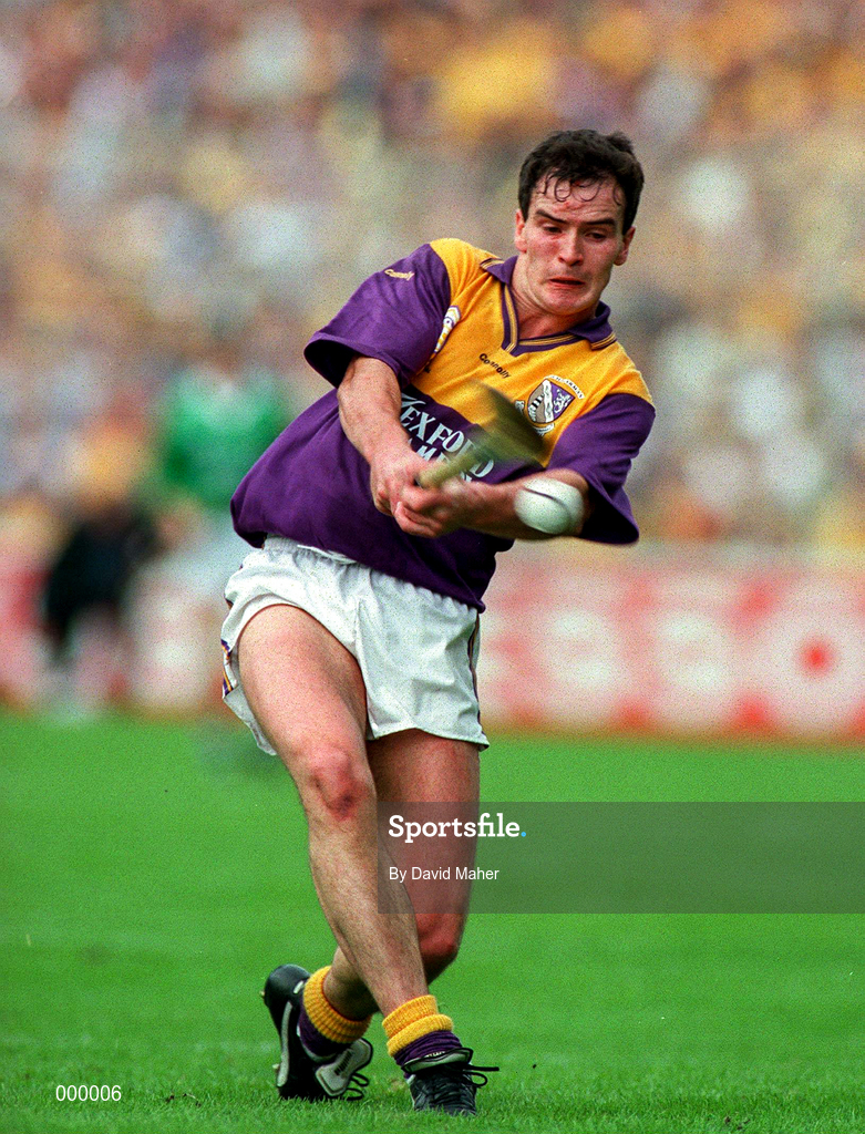 1 September 1996; Adrian Fenlon of Wexford during the GAA All-Ireland Senior Hurling Championship Final match between Wexford and Limerick Croke Park in Dublin. Photo by David Maher/Sportsfile