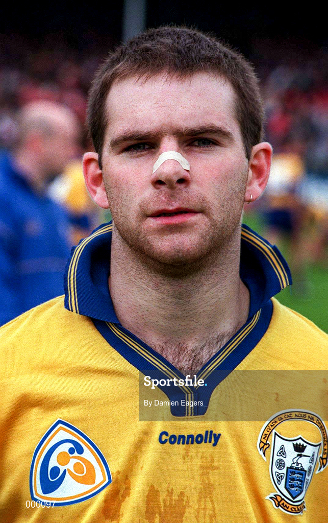 22 June 1997; Barry Keating of Clare prior to the GAA Munster Senior Football Championship Semi-Final match between Clare and Cork at Cusack Park in Ennis, Co Clare. Photo by Damien Eagers/Sportsfile