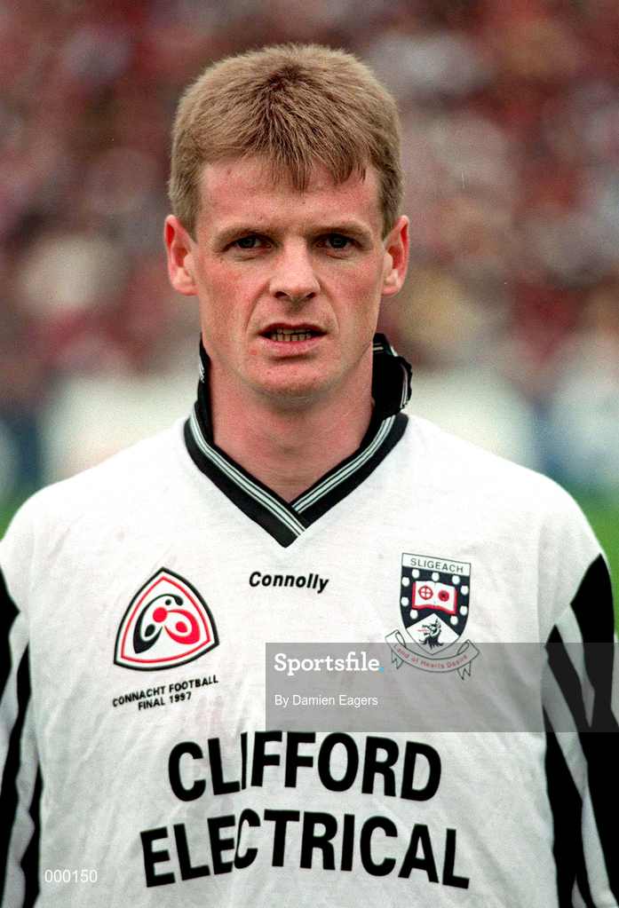 3 August 1997; Brendan Kilcoyne of Sligo during the GAA Connacht Senior Football Championship Final match between Mayo and Sligo at Dr Hyde Park in Roscommon. Photo by Damien Eagers/Sportsfile