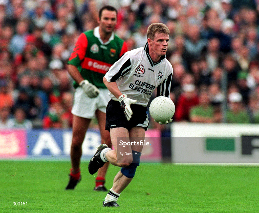 3 August 1997; Brendan Kilcoyne of Sligo during the GAA Connacht Senior Football Championship Final match between Mayo and Sligo at Dr Hyde Park in Roscommon. Photo by David Maher/Sportsfile