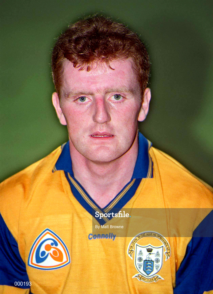 14 September 1997; Brian Lohan of Clare prior to the GAA All-Ireland Senior Hurling Championship Final match between Clare amd Tipperary at Croke Park in Dublin. Photo by Matt Browne/Sportsfile