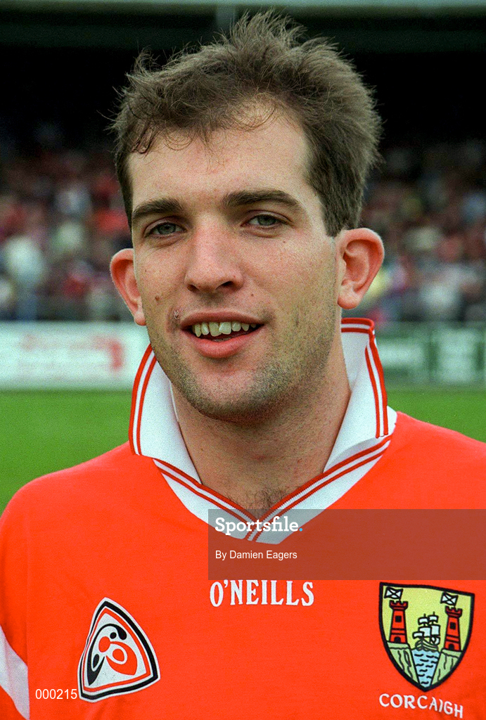 22 June 1997; Brian Murphy of Cork prior to the GAA Munster Senior Football Championship Semi-Final match between Clare and Cork at Cusack Park in Ennis, Co Clare. Photo by Damien Eagers/Sportsfile