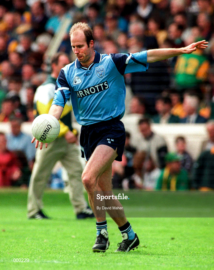 15 June 1997; Brian Stynes of Dublin during the Leinster GAA Senior Football Championship Quarter-Final match between Meath and Dublin at Croke Park in Dublin. Photo by David Maher/Sportsfile