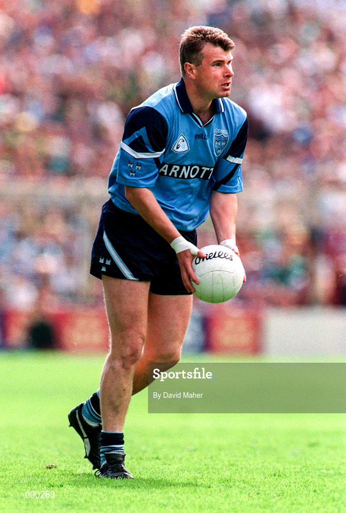 15 June 1997; Charlie Redmond of Dublin during the Leinster GAA Senior Football Championship Quarter-Final match between Meath and Dublin at Croke Park in Dublin. Photo by David Maher/Sportsfile