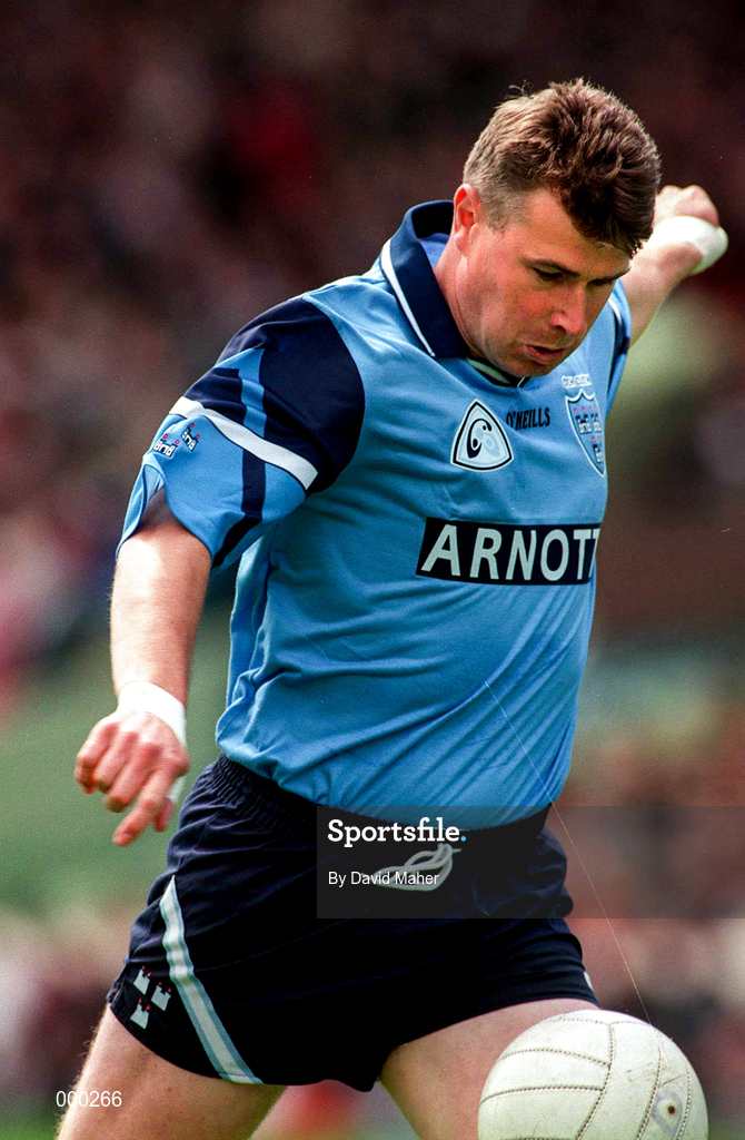 15 June 1997; Charlie Redmond of Dublin during the Leinster GAA Senior Football Championship Quarter-Final match between Meath and Dublin at Croke Park in Dublin. Photo by David Maher/Sportsfile