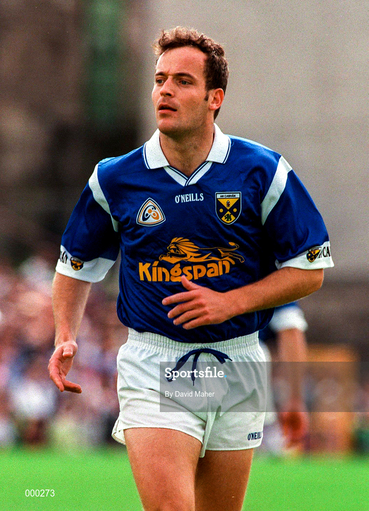 22 June 1997; Ciaran Brady of Cavan during the Ulster GAA Football Senior Championship Semi-Final match between Cavan and Donegal at St Tiernach's Park in Clones, Monaghan. Photo by David Maher/Sportsfile