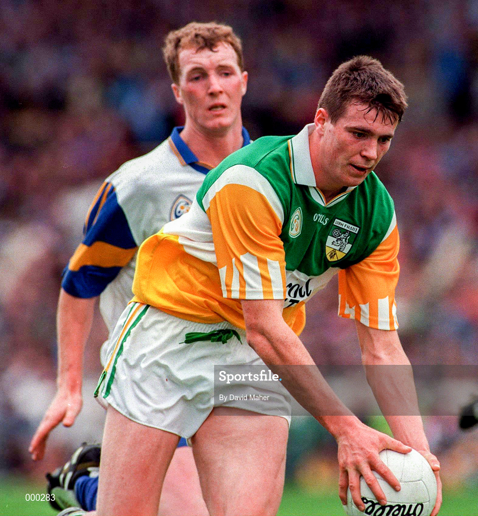 15 June 1997; Ciaran McManus of Offaly during the Leinster GAA Senior Football Championship Quarter-Final match between Offaly and Wicklow at Croke Park in Dublin. Photo by David Maher/Sportsfile