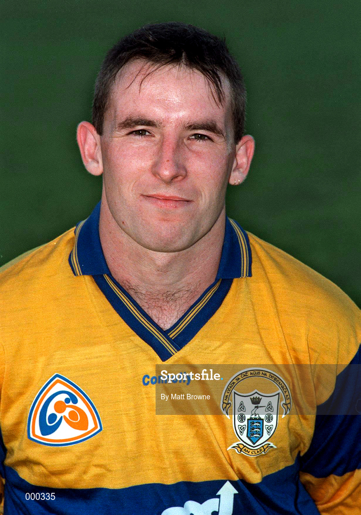 14 September 1997; Colin Lynch of Clare prior to the GAA All-Ireland Senior Hurling Championship Final match between Clare amd Tipperary at Croke Park in Dublin. Photo by Matt Browne/Sportsfile