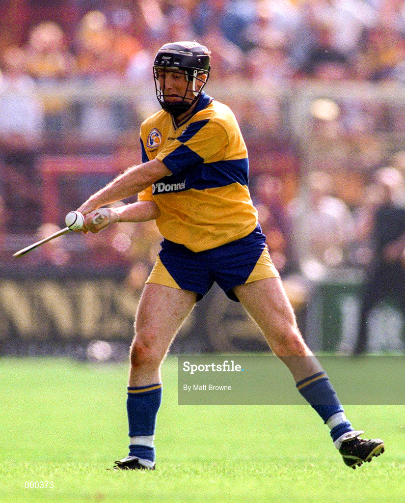 10 August 1997; Conor Clancy of Clare during the GAA All-Ireland Minor Hurling Championship Semi-Final match between Clare and Kilkenny at Croke Park in Dublin. Photo by Matt Browne/Sportsfile