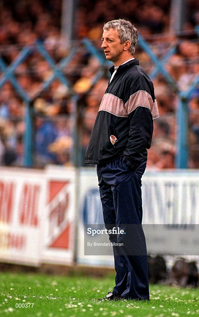 22 June 1997; Conor Counihan, Cork selector, during the GAA Munster Senior Football Championship Semi-Final match between Clare and Cork at Cusack Park in Ennis, Co Clare. Photo by Brendan Moran/Sportsfile