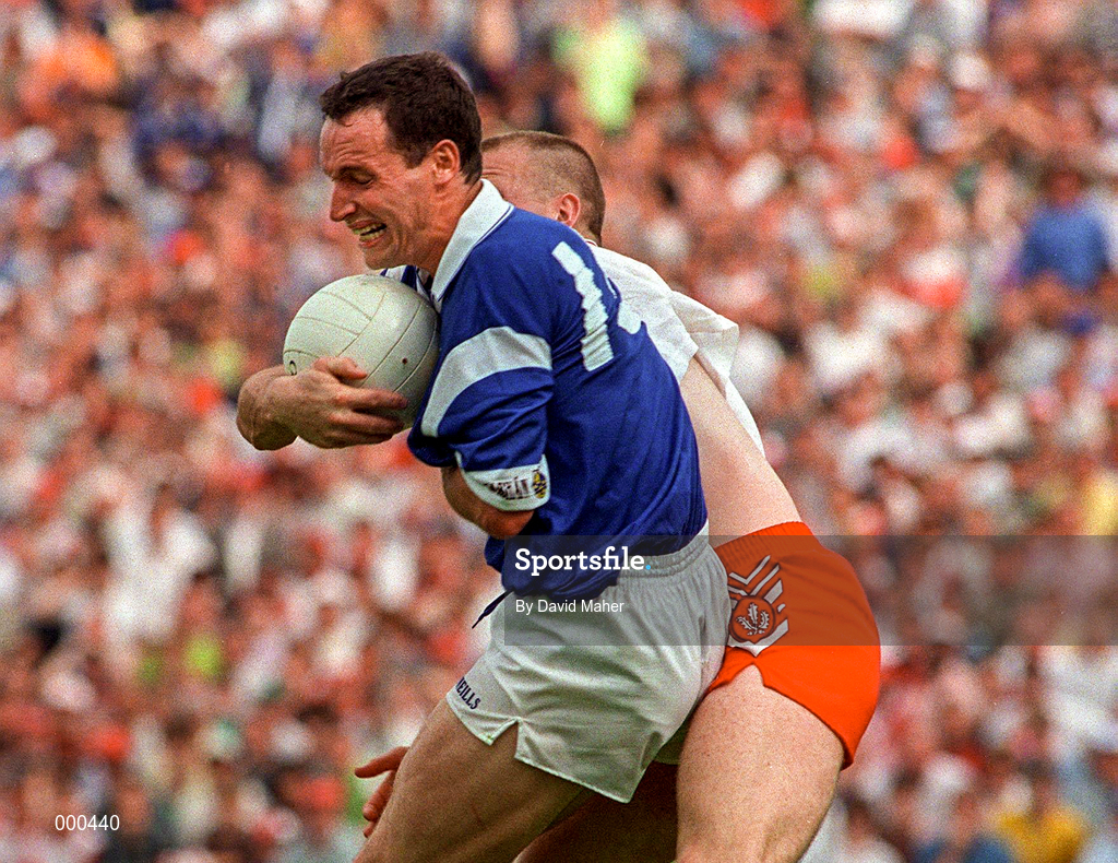 20 July 1997; Damien O'Reilly of Cavan during the Ulster GAA Football Senior Championship Final match between Cavan and Derry at St. Tiernach's Park in Clones, Monaghan. Photo by David Maher/Sportsfile