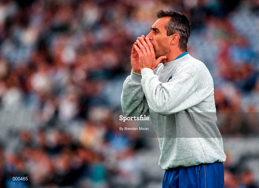 15 June 2997; Wicklow Manager, Dave Foran during the Leinster GAA Senior Football Championship Quarter-Final match between Offaly and Wicklow at Croke Park in Dublin. Photo by Brendan Moran/Sportsfile