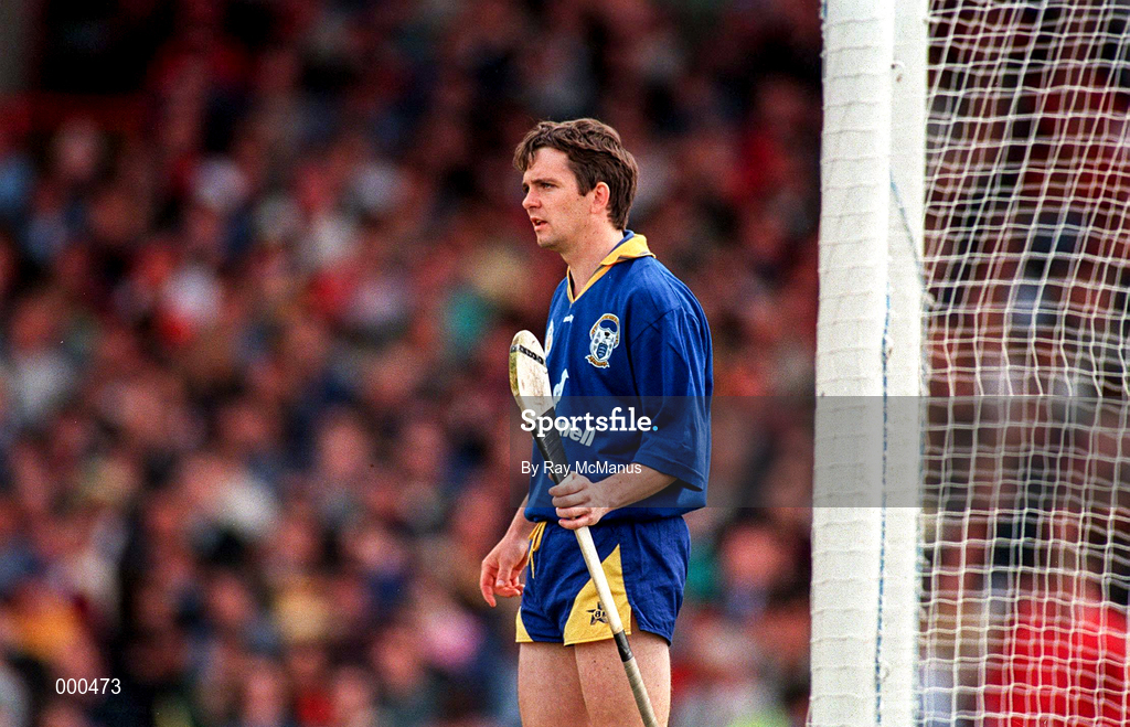 8 June 1997; David Fitzgerald of Clare during the GAA Munster Senior Hurling Championship Semi-Final match between Clare and Cork at the Gaelic Grounds in Limerick. Photo by Ray McManus/Sportsfile