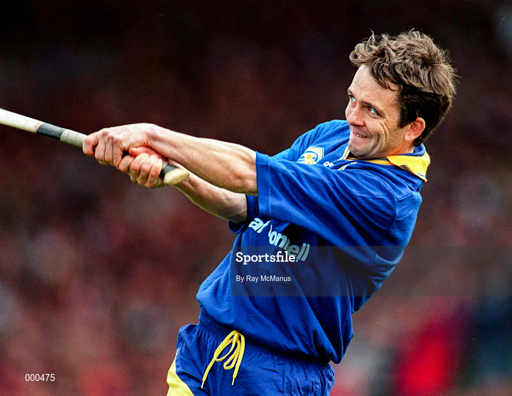 8 June 1997; Clare goalkeeper, David Fitzgerald during the GAA Munster Senior Hurling Championship Semi-Final match between Clare and Cork at the Gaelic Grounds in Limerick. Photo by Ray McManus/Sportsfile