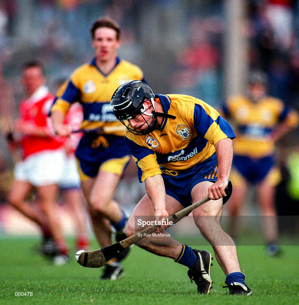 8 June 1997; David Forde of Clare during the GAA Munster Senior Hurling Championship Semi-Final match between Clare and Cork at the Gaelic Grounds in Limerick. Photo by Ray McManus/Sportsfile