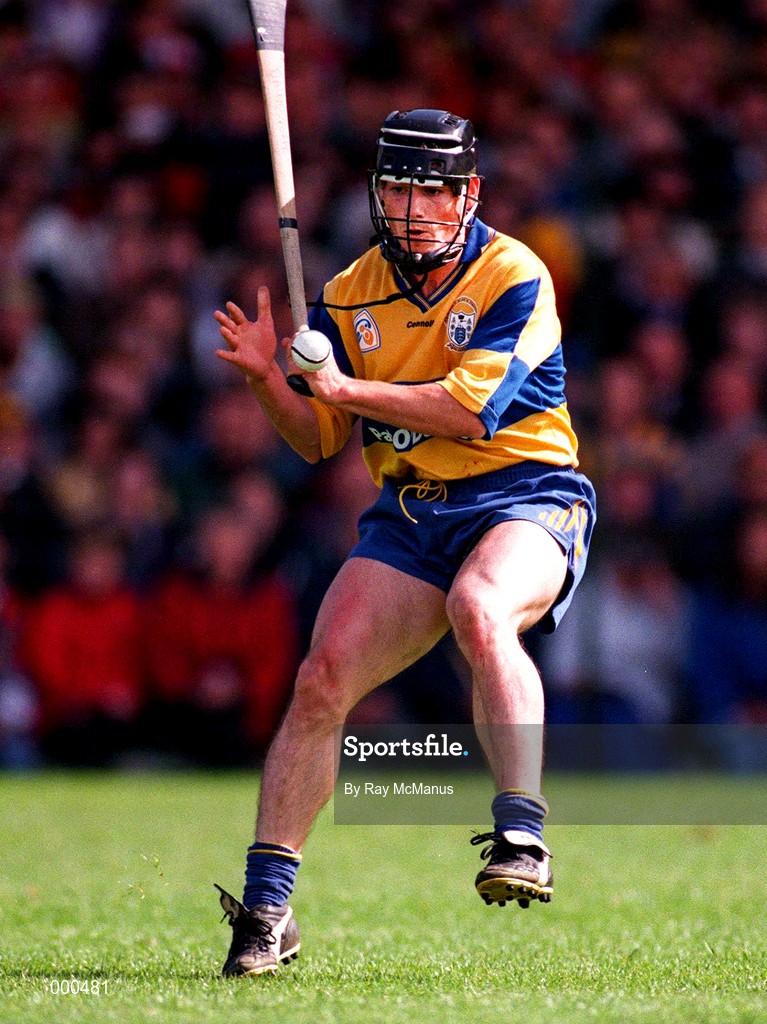 8 June 1997; David Forde of Clare during the GAA Munster Senior Hurling Championship Semi-Final match between Clare and Cork at the Gaelic Grounds in Limerick. Photo by Ray McManus/Sportsfile