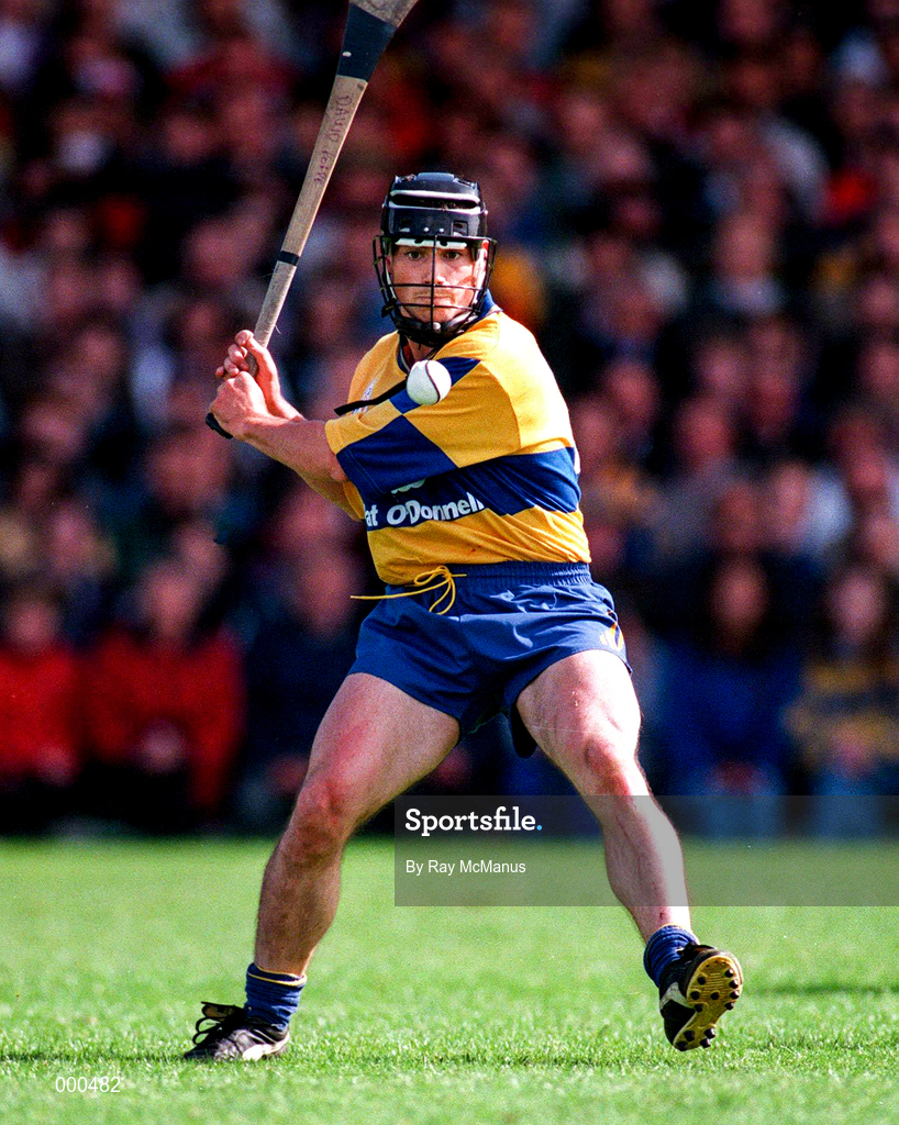 8 June 1997; David Forde of Clare during the GAA Munster Senior Hurling Championship Semi-Final match between Clare and Cork at the Gaelic Grounds in Limerick. Photo by Ray McManus/Sportsfile