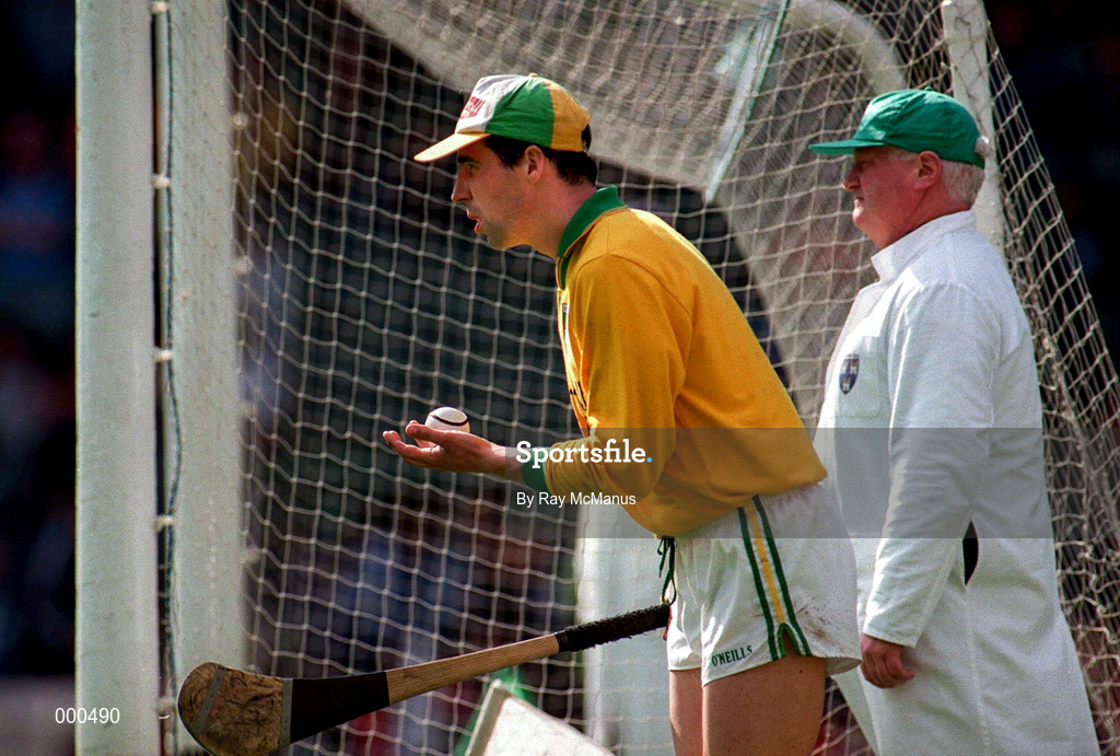 22 June 1997; David Hughes of Offaly during the GAA Leinster Senior Hurling Championship Semi-Final match between Wexford and Offaly at Croke Park in Dublin. Photo by Ray McManus/Sportsfile