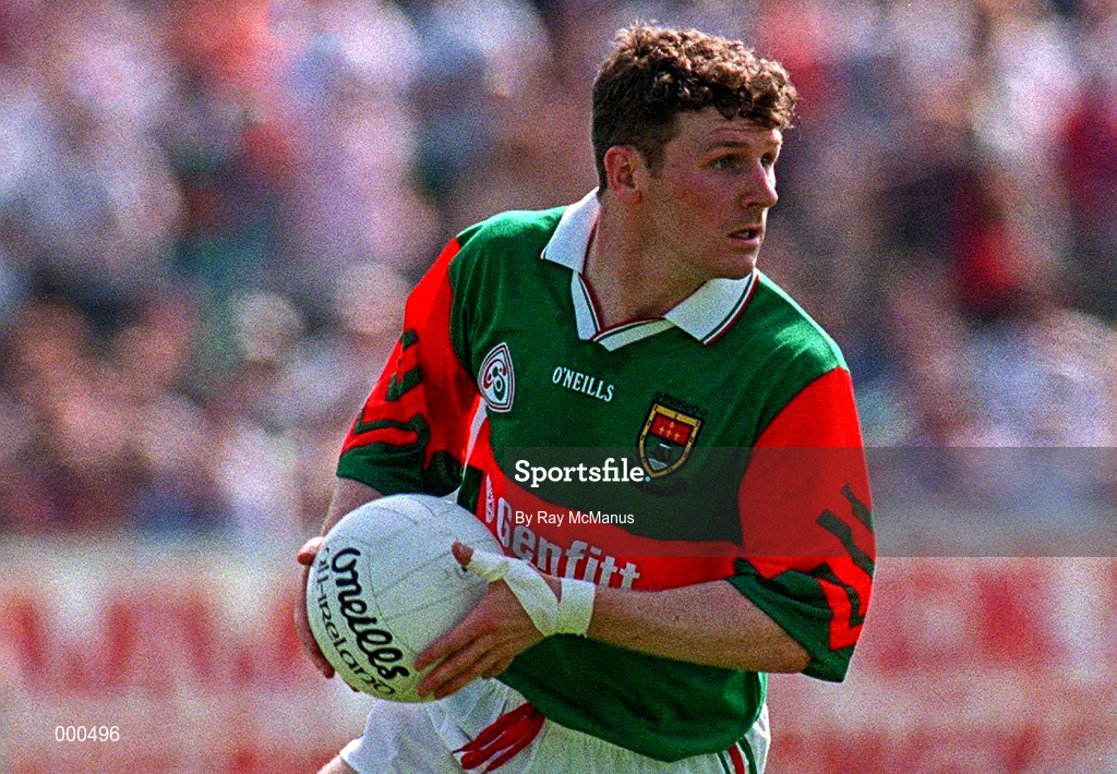25 May 1997; David Nestor of Mayo during the Connacht GAA Football Senior Championship Quarter-Final match between Galway and Mayo at Tuam Stadium in Tuam, Galway. Photo by Ray McManus/Sportsfile