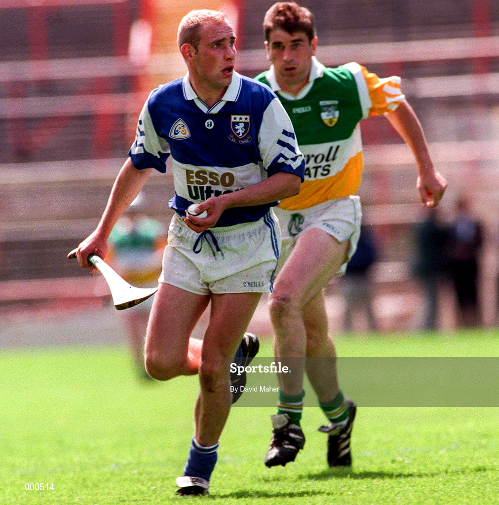 8 June 1997; Declan Conroy of Laois in action during the GAA Leinster Senior Hurling Championship Quarter-Final match between Offaly and Laois at Croke Park in Dublin. Photo by David Maher/Sportsfile